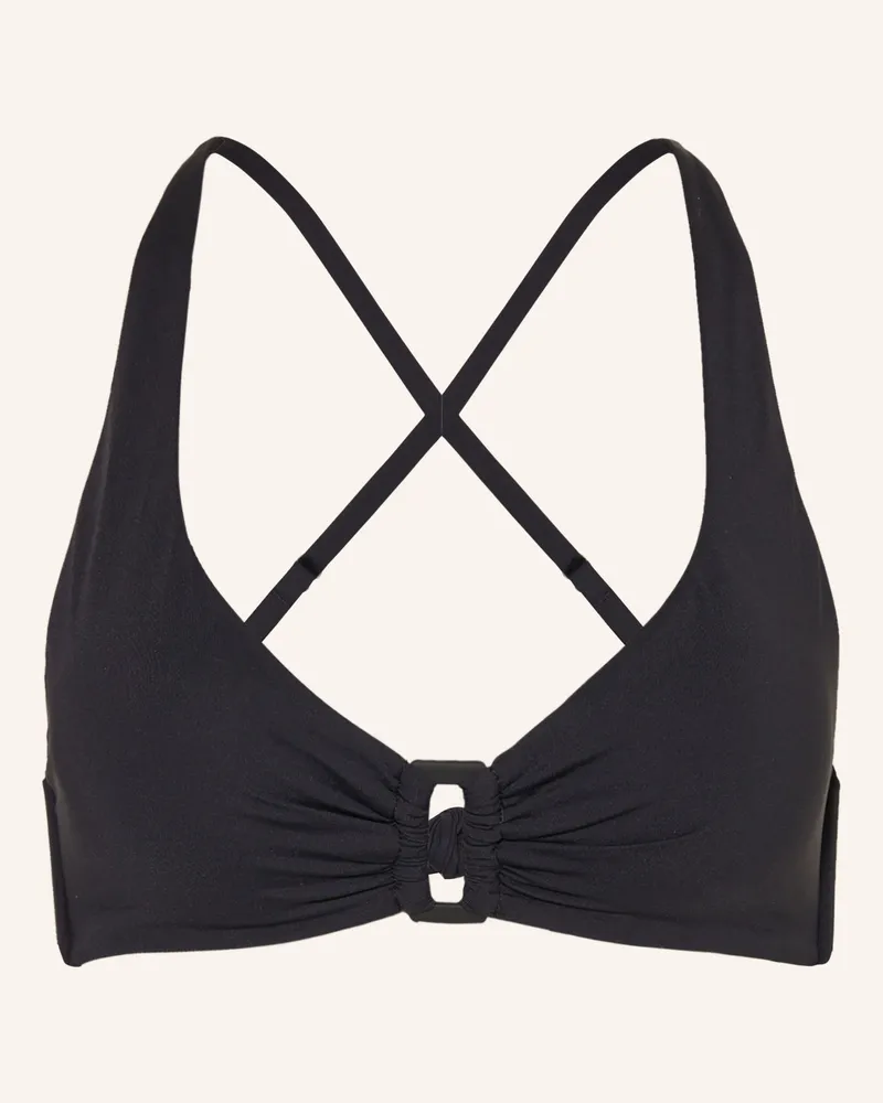 Seafolly Australia Bustier-Bikini-Top SEAFOLLY COLLECTIVE Schwarz