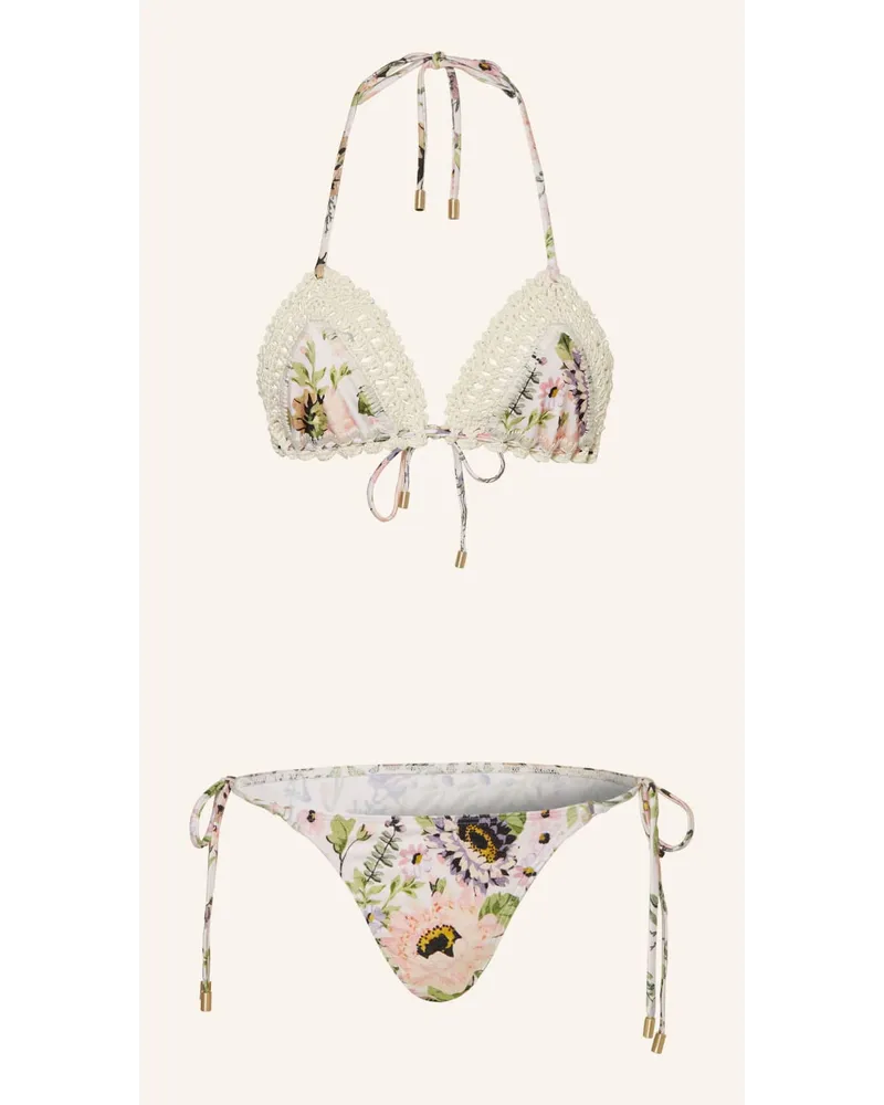 Zimmermann Triangel-Bikini HALLIDAY Rosa