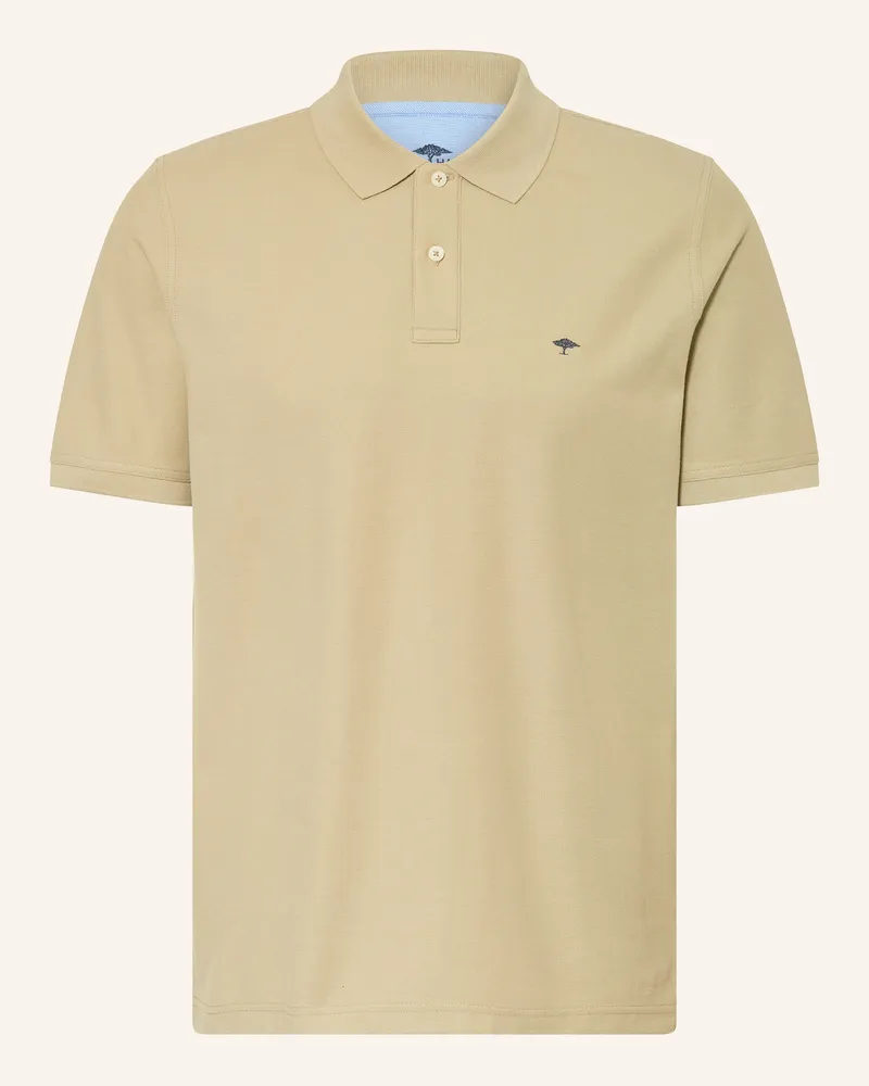 Fynch-Hatton Piqué-Poloshirt gruen Hellgrün