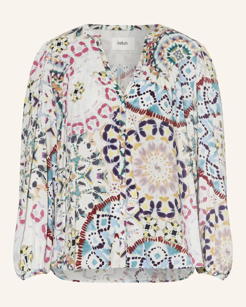 ba&sh Bluse Luigi grau Weiss