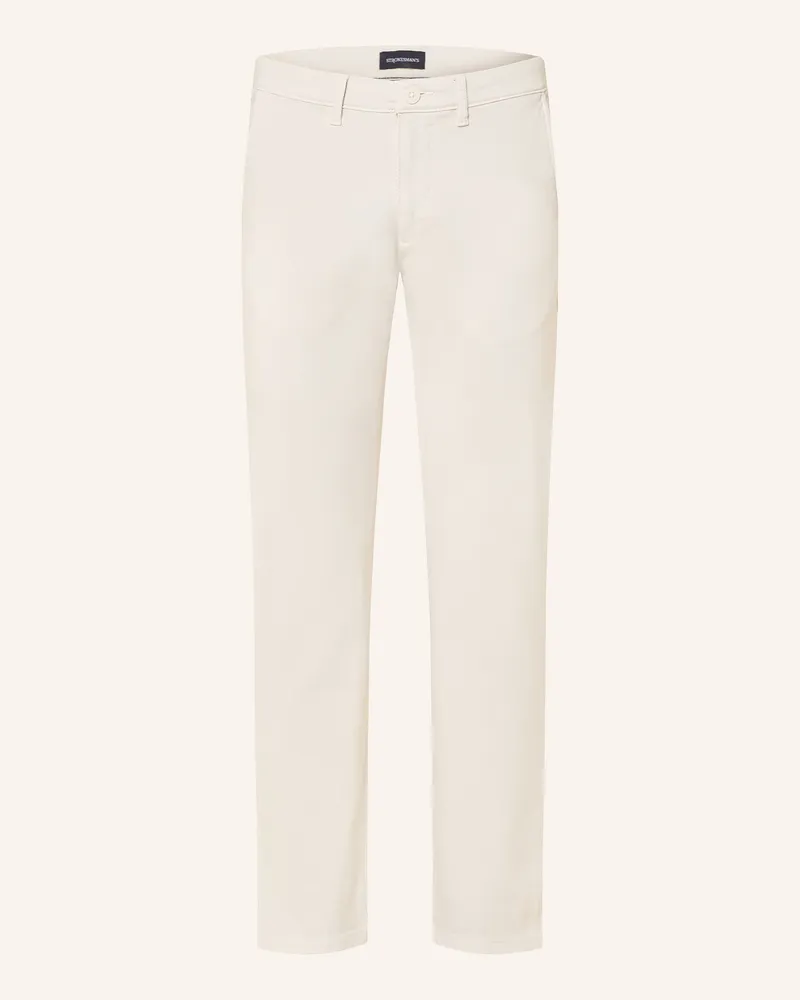 Strokesman's Piqué-Chino Slim Fit Hellgrau