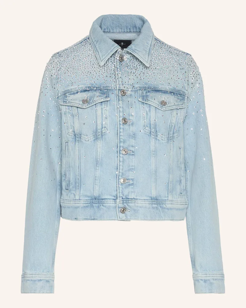 7 for all mankind Adi Jacket blau Blau