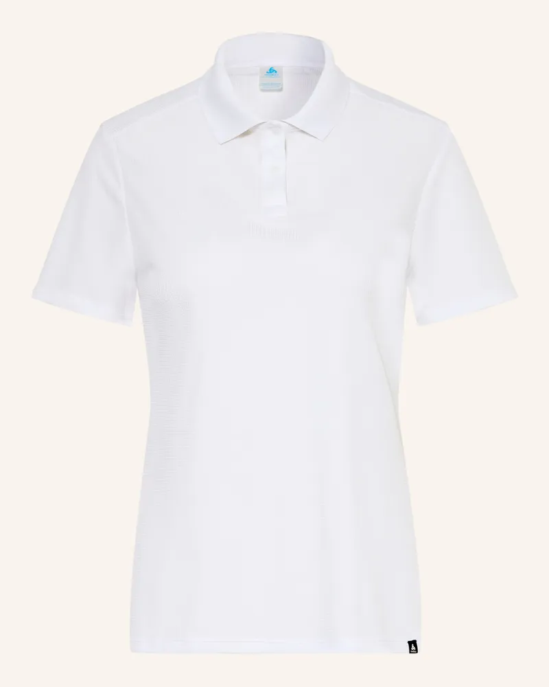 Odlo Funktions-Poloshirt Cubic Light weiss Weiss