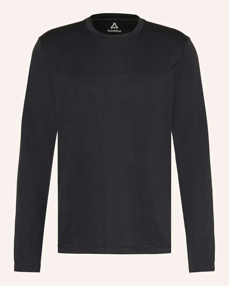 Schöffel Longsleeve Circ Smue schwarz Schwarz
