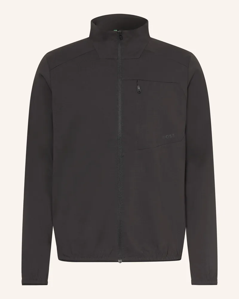 HUGO BOSS Funktionsjacke schwarz Schwarz
