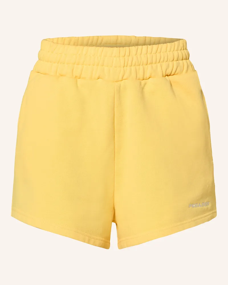 PEGADOR Sweatshorts WILUNA Gelb
