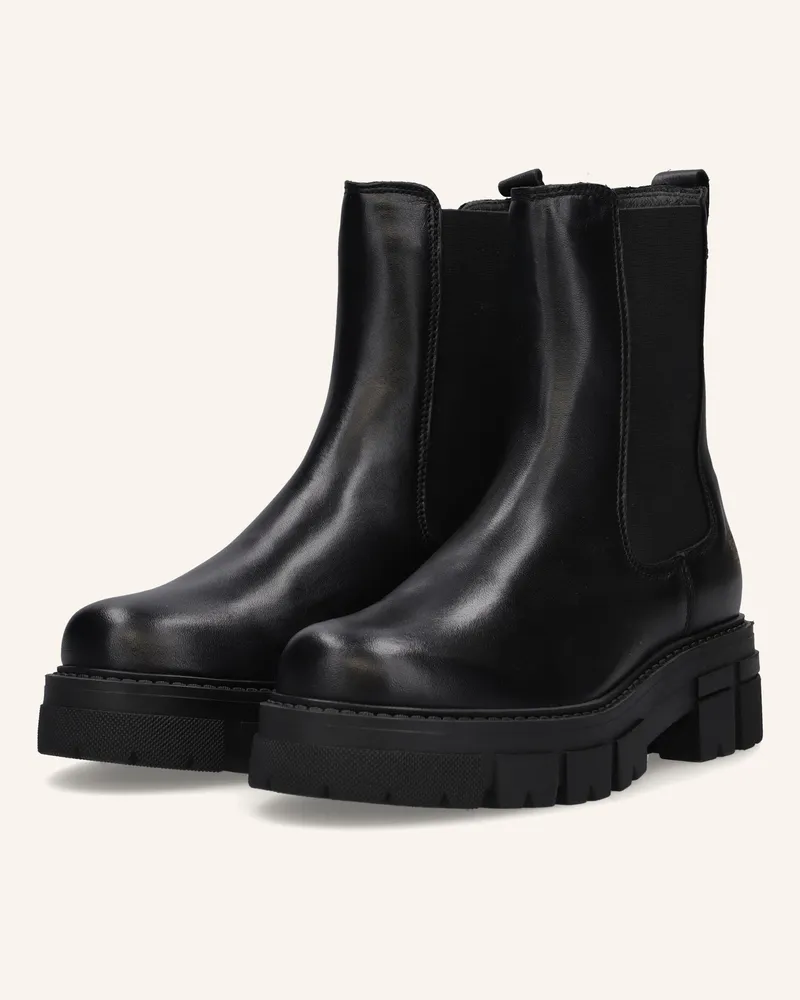 Apple of Eden Chelsea Boots Schwarz