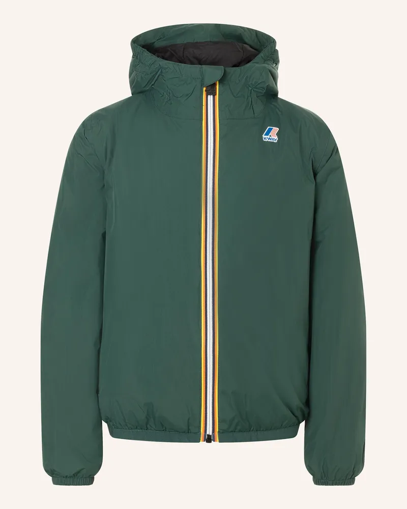 K-Way Funktionsjacke P. Le Vrai 4.0 Claude Warm gruen Dunkelgrün