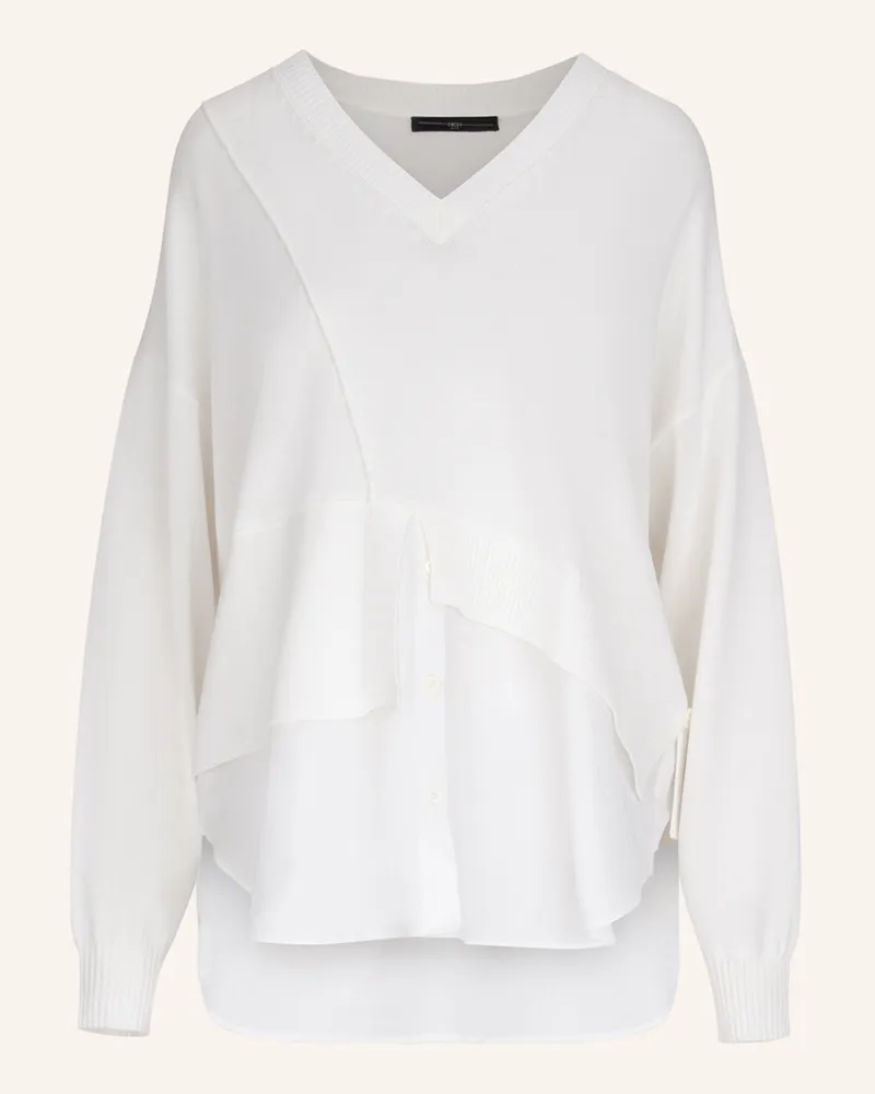 HIGH Pullover RAPPORT Weissgold