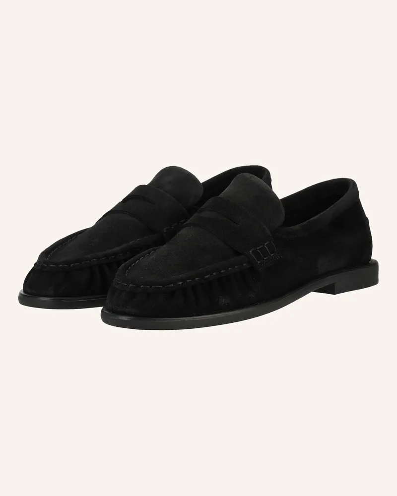 Pavement Slipper Elmira Suede schwarz Schwarz