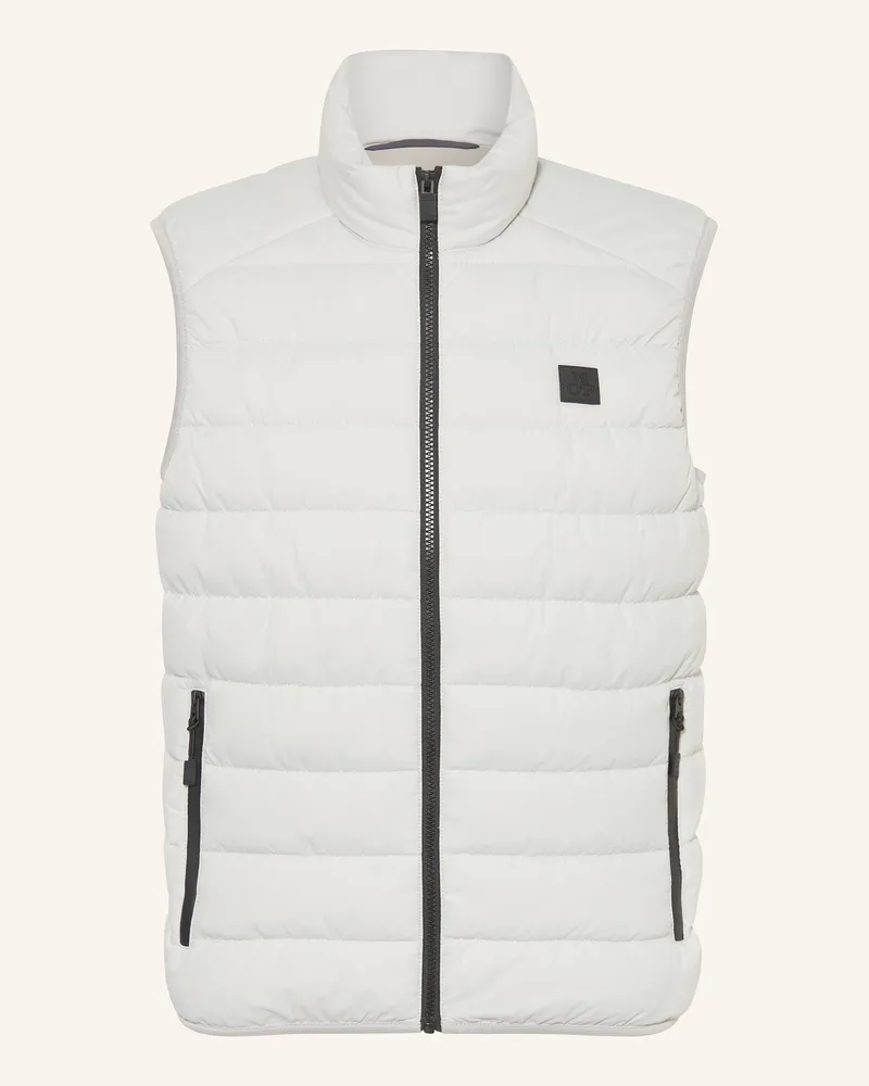 Marc O'Polo Steppweste Hellgrau