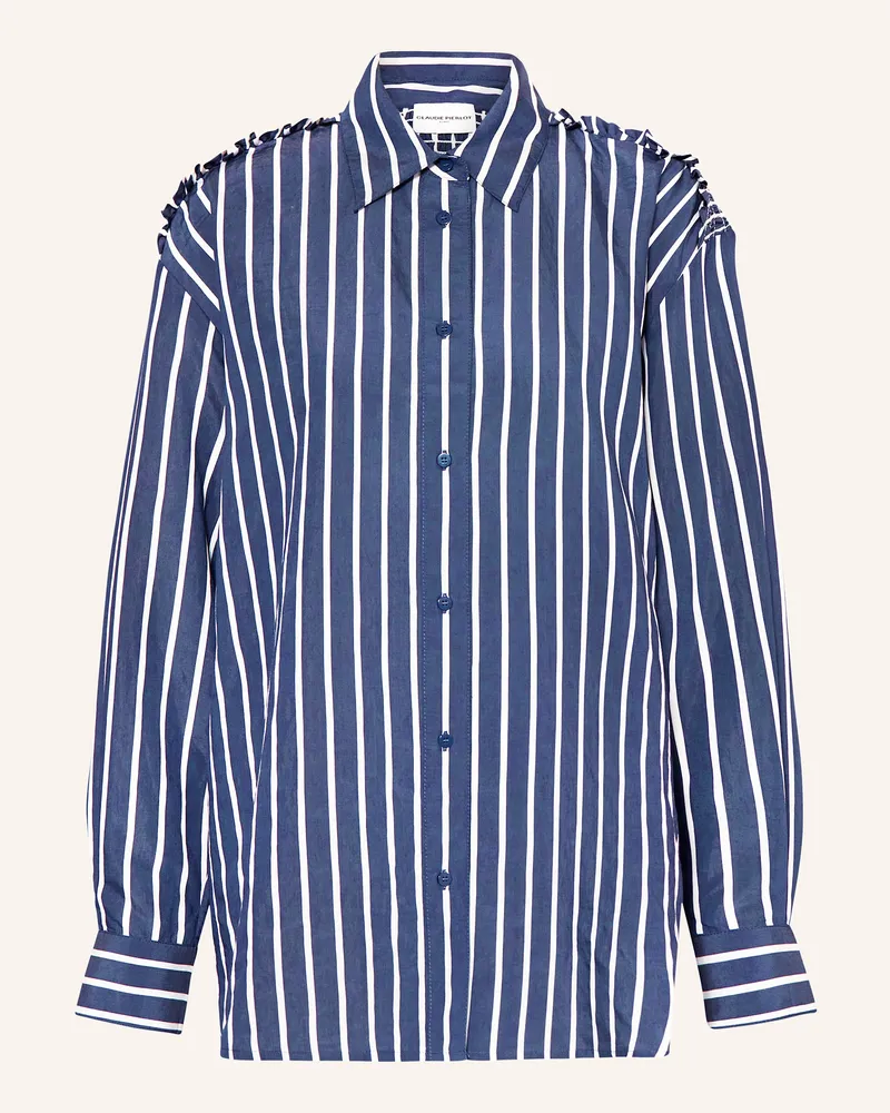 Claudie Pierlot Hemdbluse Blau