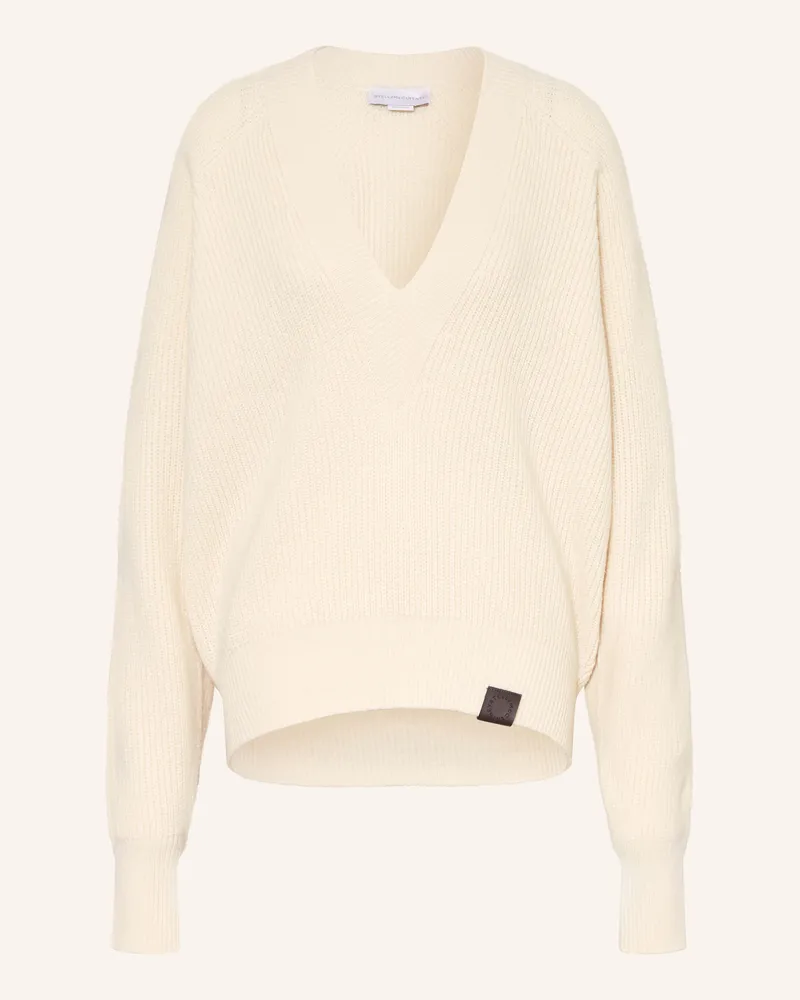 Stella McCartney Cashmere-Pullover Ecru