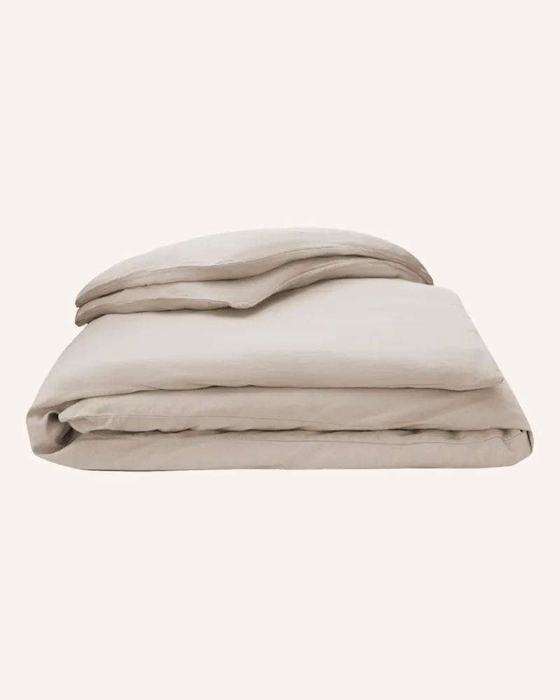 ROYFORT Bettbezug Baumwolle-Cashmere beige Taupe