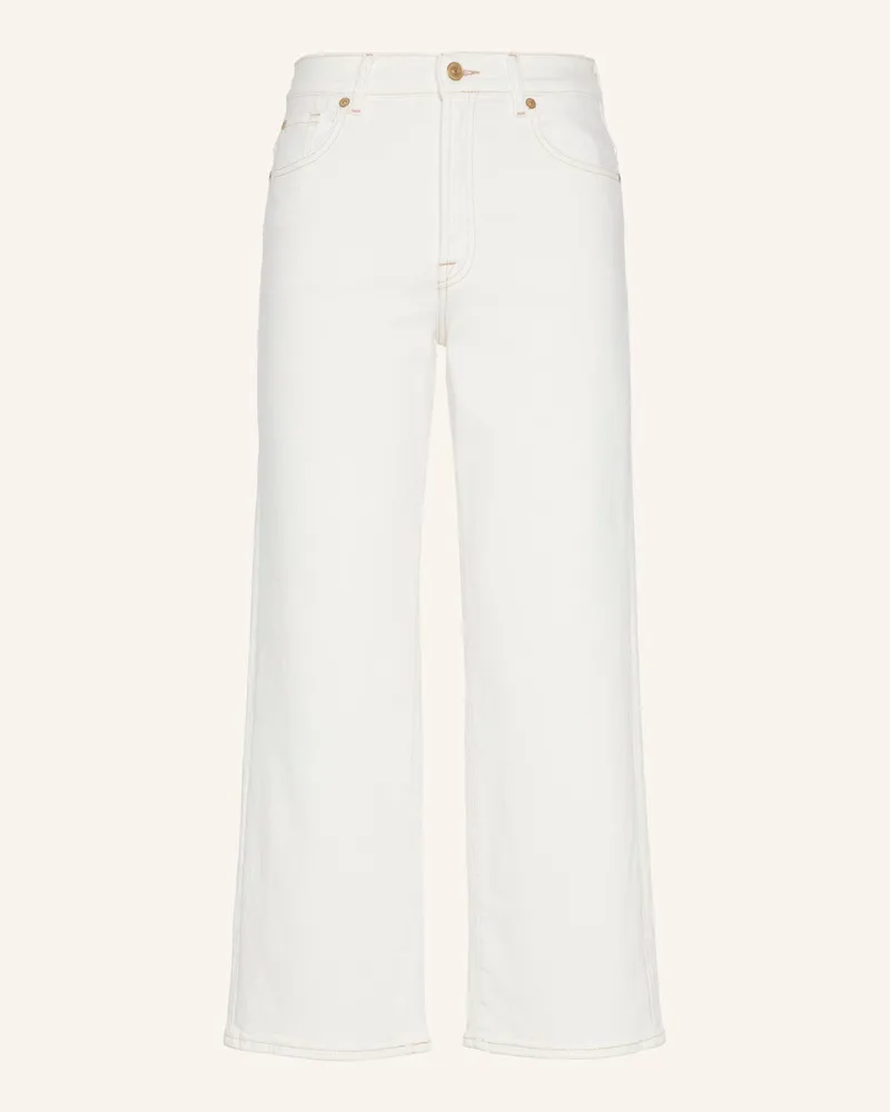 7 for all mankind Jeans Straight Straight Fit weiss Weiss