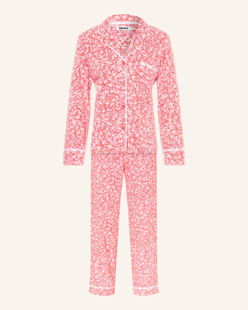 DKNY Schlafanzug NEW YORK INSPIRED Hellrot