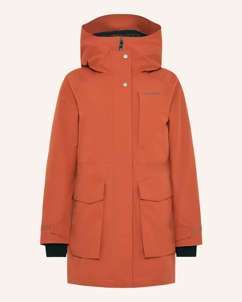 Didriksons 1913 Parka Harriet orange Dunkelorange