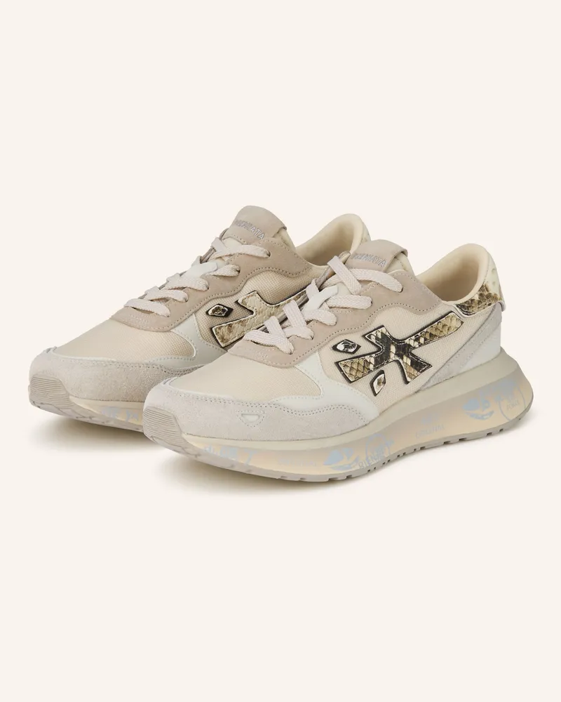 Premiata Sneaker Lauryn weiss Beige