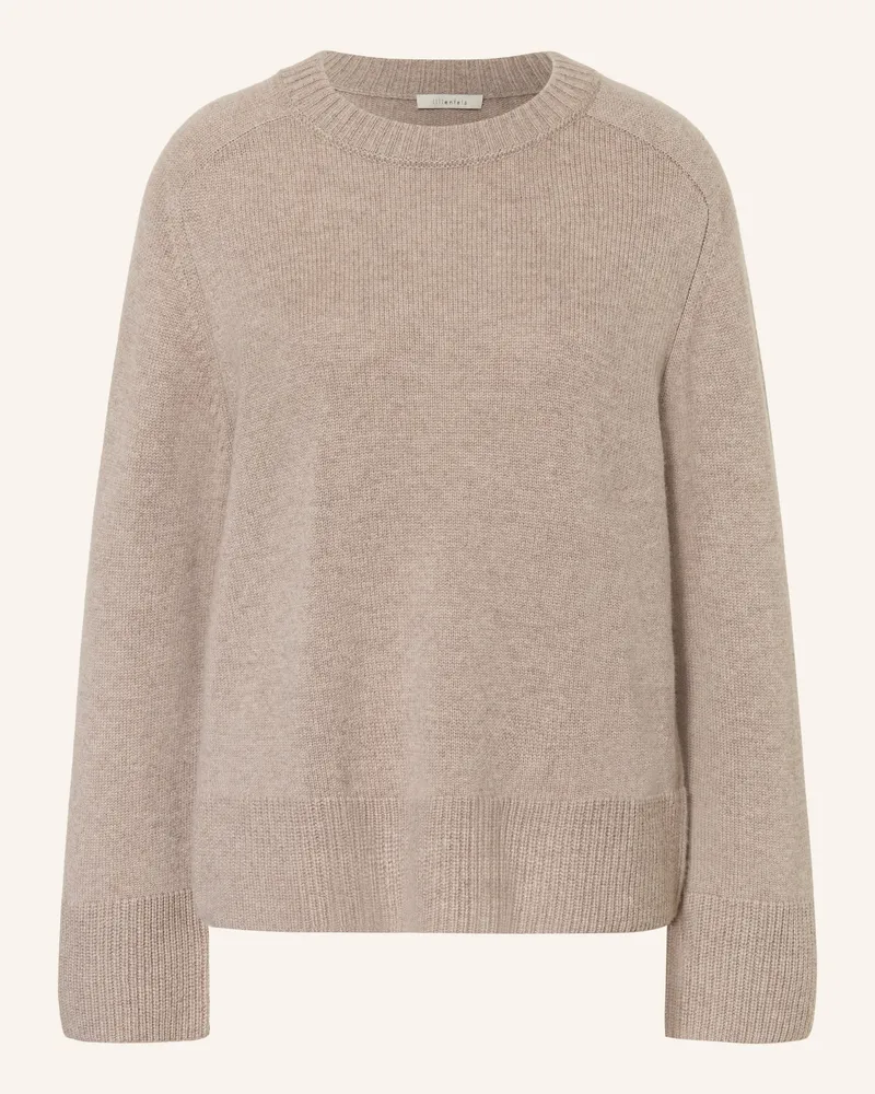 lilienfels Cashmere-Pullover beige Taupe