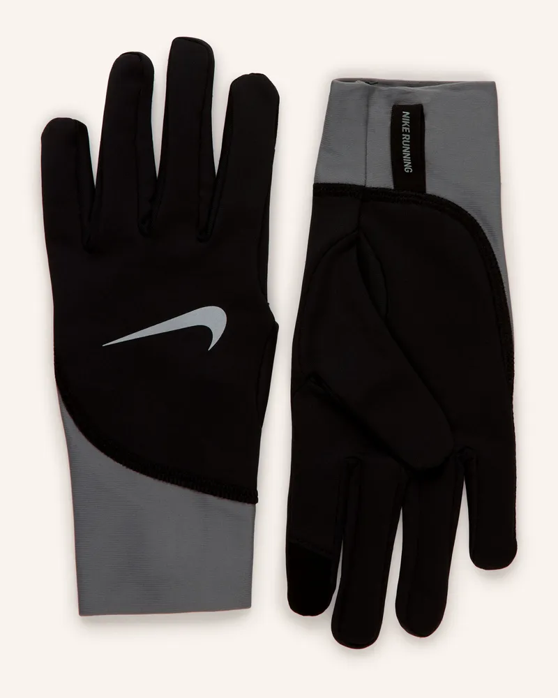 Nike Multisport-Handschuhe Pacer Midweight Running Mit Touchscreen-Funktion schwarz Schwarz