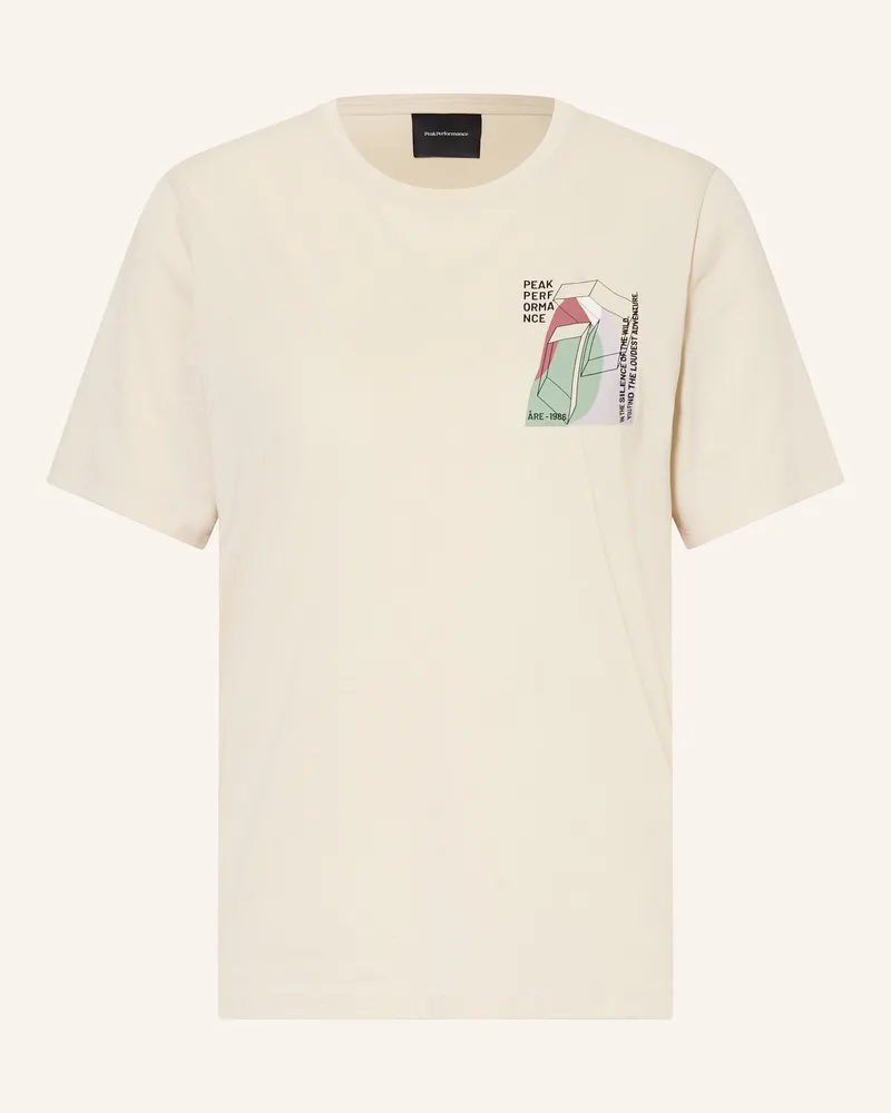 Peak Performance T-Shirt beige Beige
