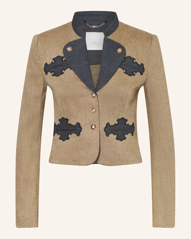 Sportalm Leinenjanker Grün