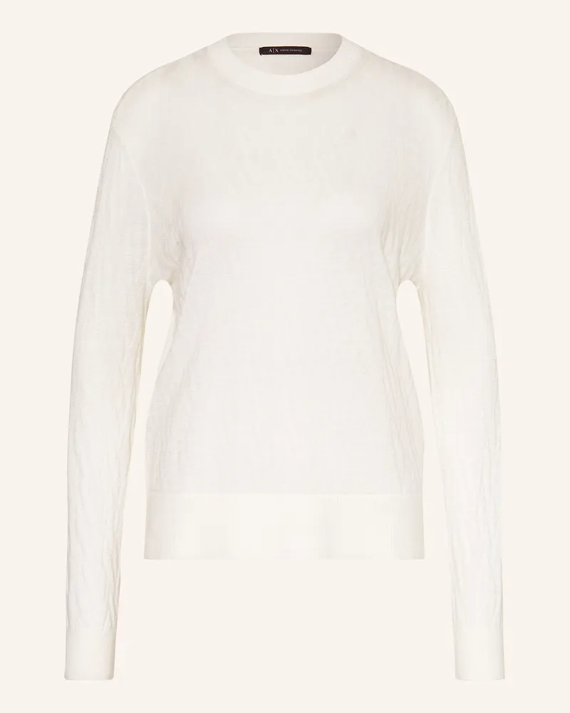 Armani Exchange Pullover Ecru