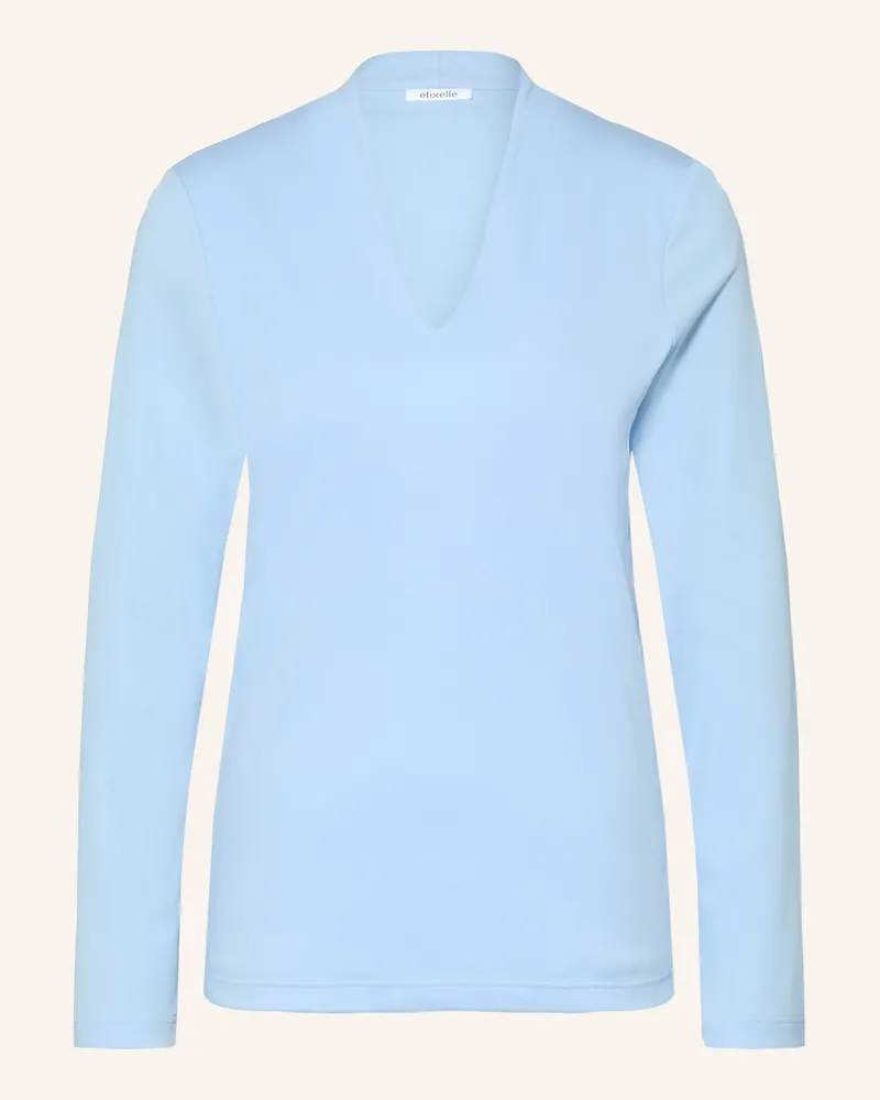Efixelle Longsleeve blau Hellblau