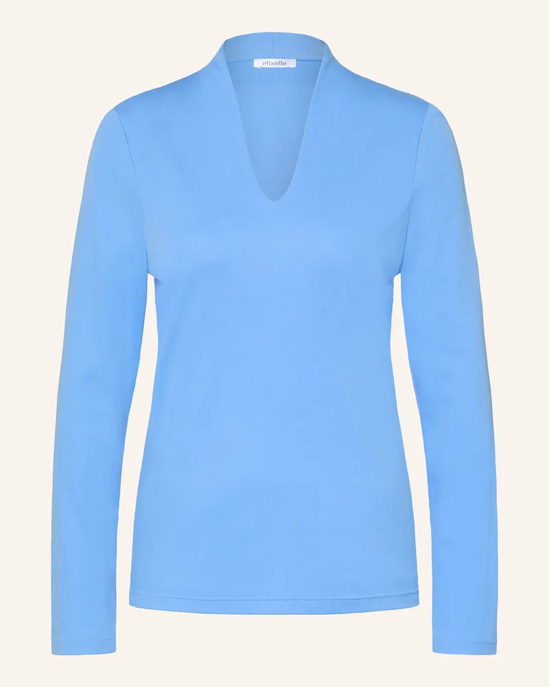 Efixelle Longsleeve blau Hellblau