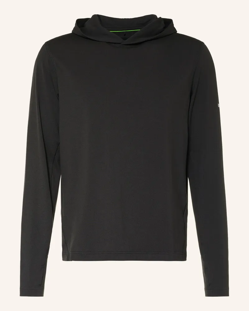HUGO BOSS Funktionsshirt Active schwarz Schwarz