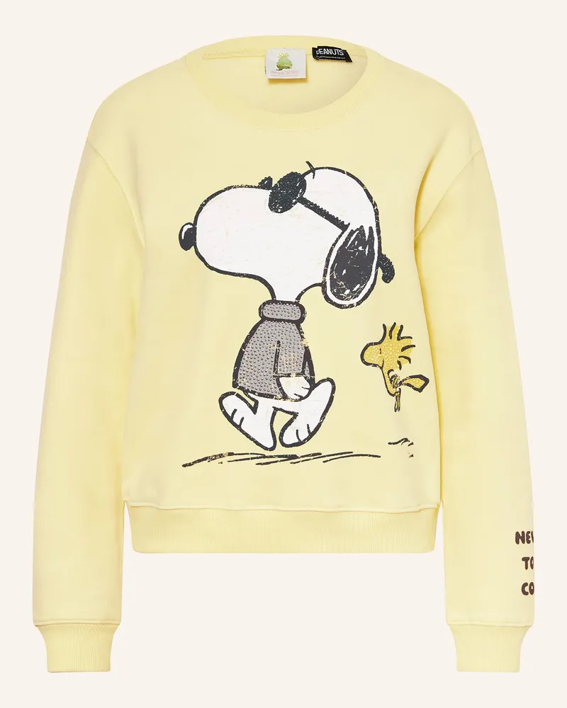 Princess goes Hollywood Sweatshirt Mit Schmucksteinen gelb Gelb