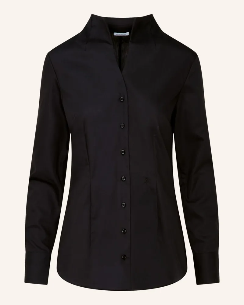 Seidensticker Bluse schwarz Schwarz