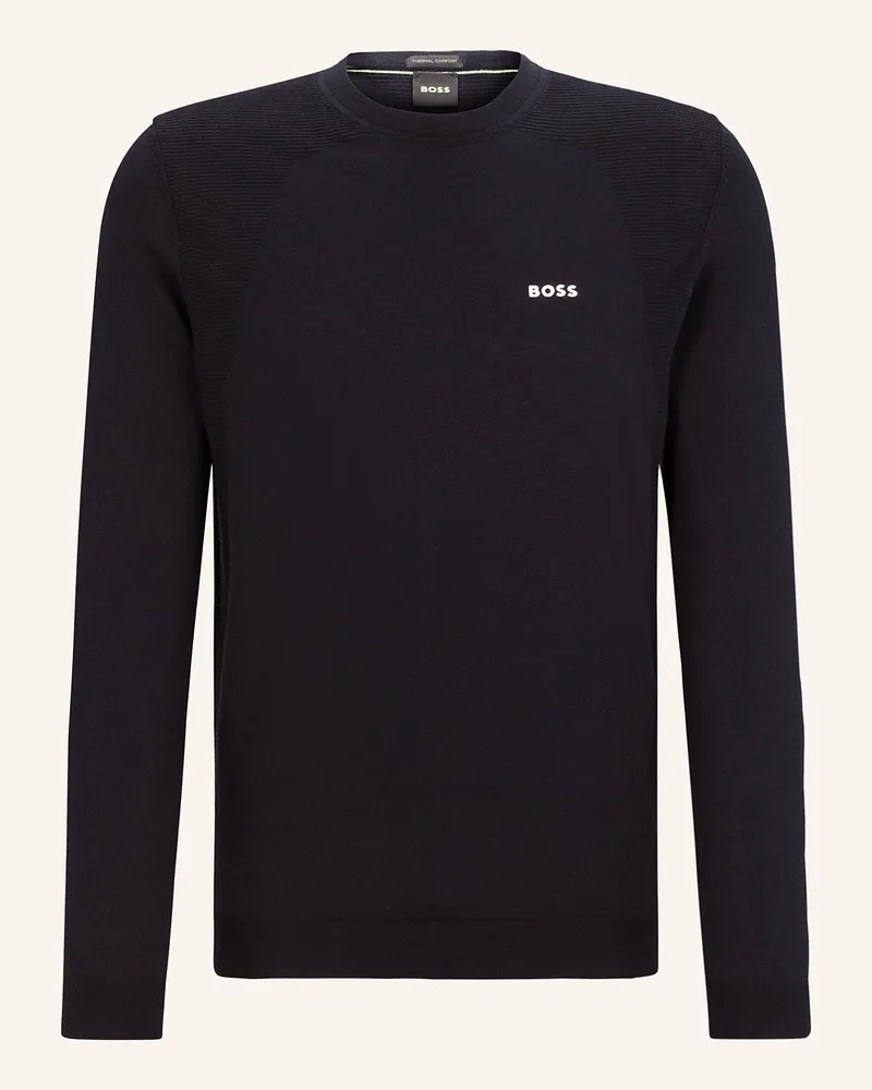 HUGO BOSS Pullover MOMENTUM_LITE Dunkelblau