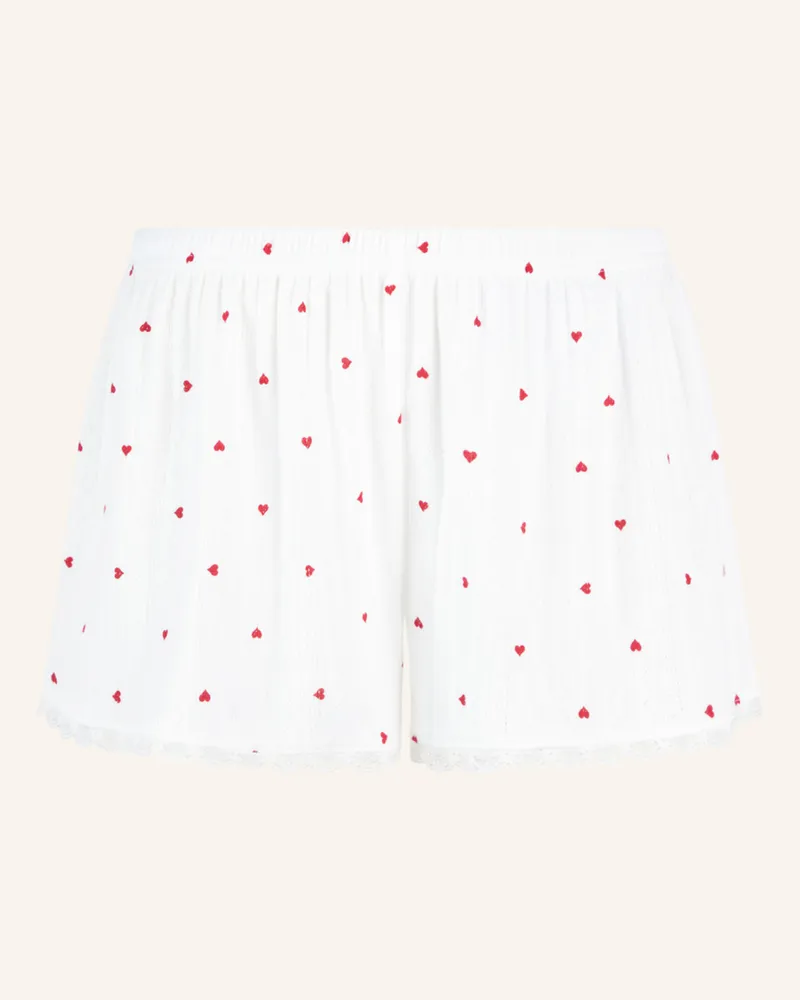 Hunkemöller Shorts POINTELLE Weiss
