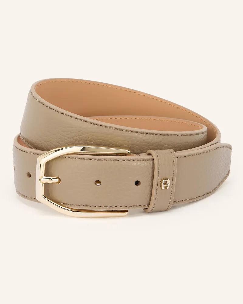 Aigner Ledergürtel CASUAL Beige