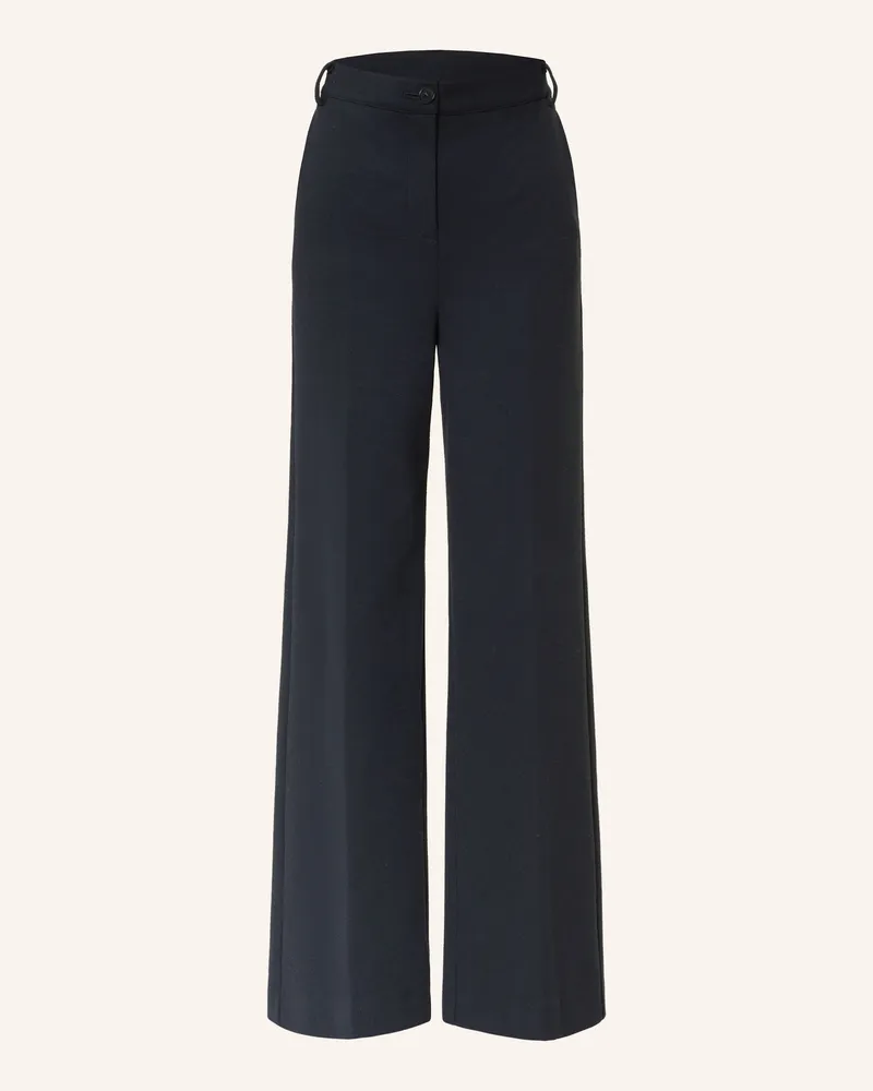 Max Mara Marlenehose ZELOTA aus Jersey Dunkelblau