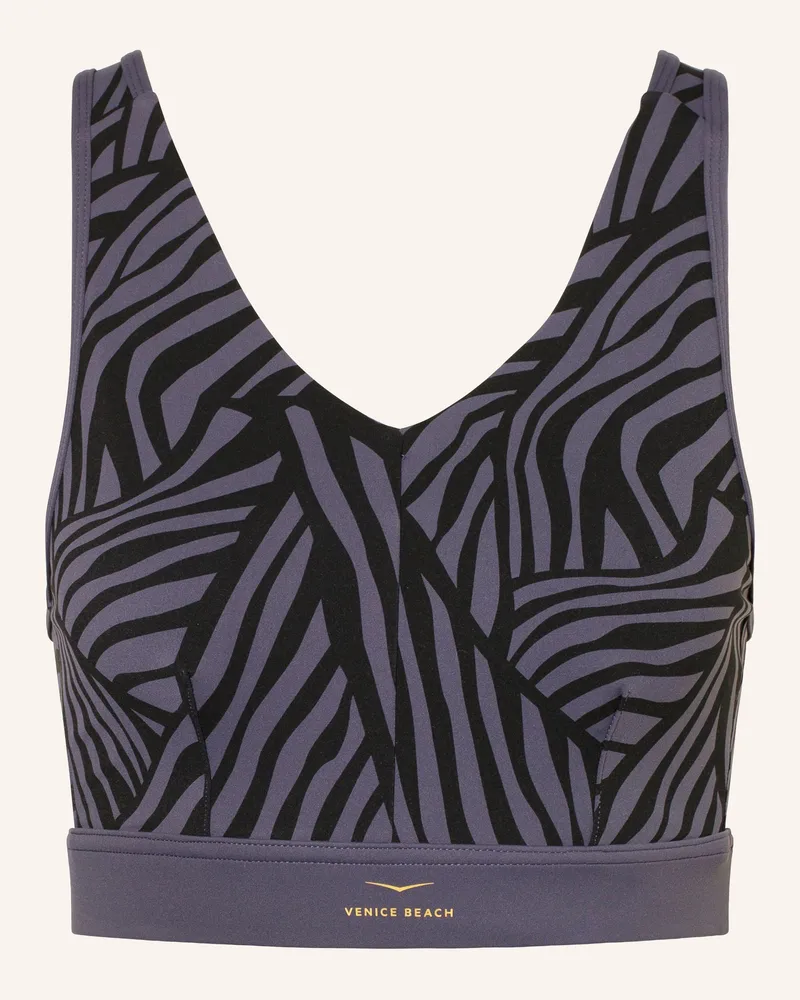 Venice Beach Sport-BH VB ABIGAIL Dunkellila