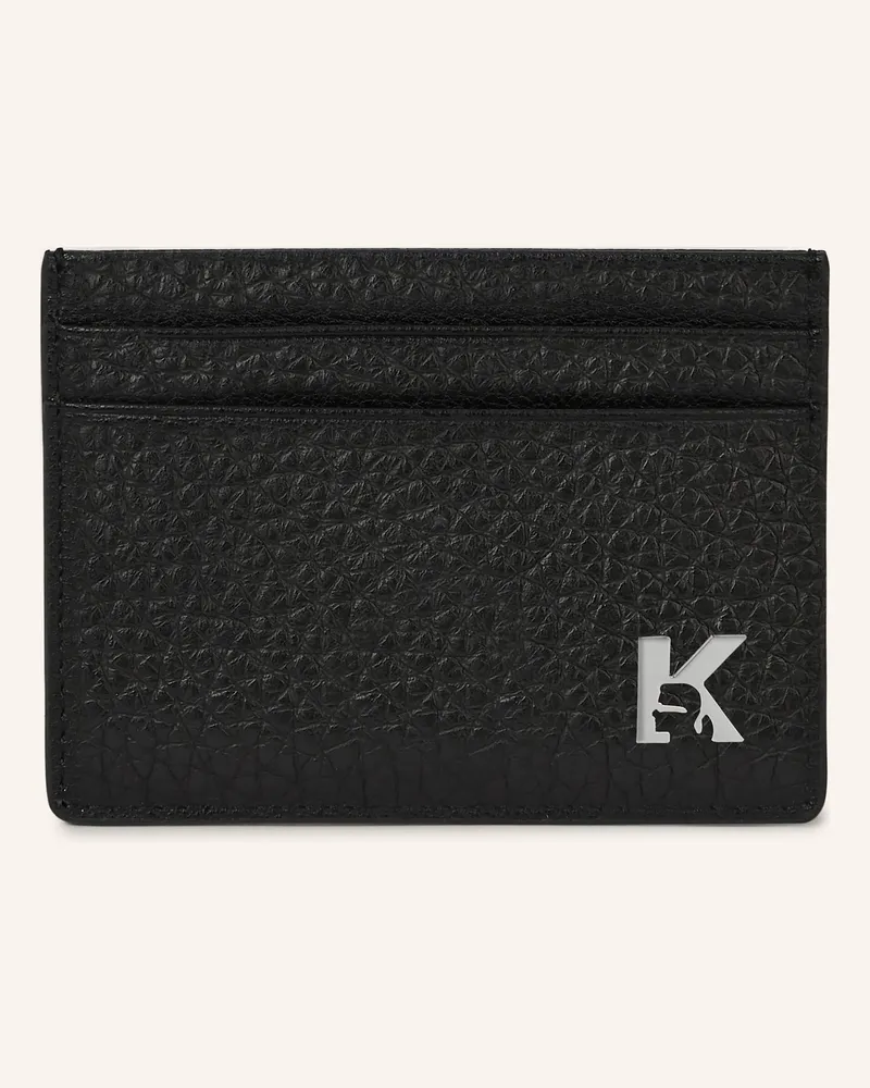 Karl Lagerfeld Kartenetui schwarz Schwarz