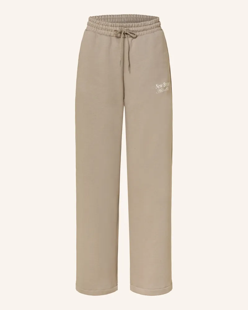 New Balance Sweatpants WP51954 Hellbraun