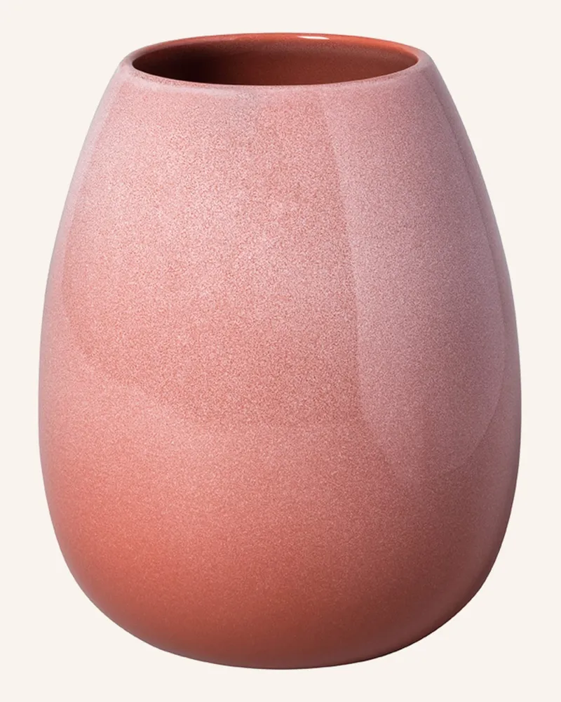 Villeroy & Boch Vase Drop gross PERLEMOR HOME Rosa
