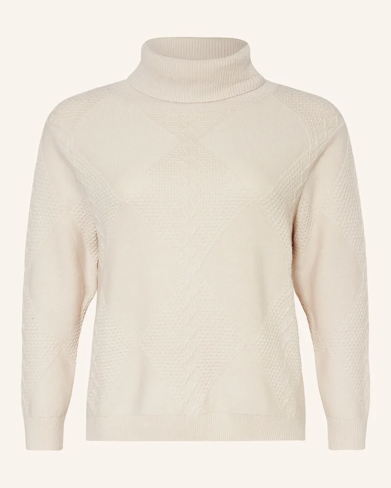 Marina Rinaldi Rollkragenpullover TECA Creme