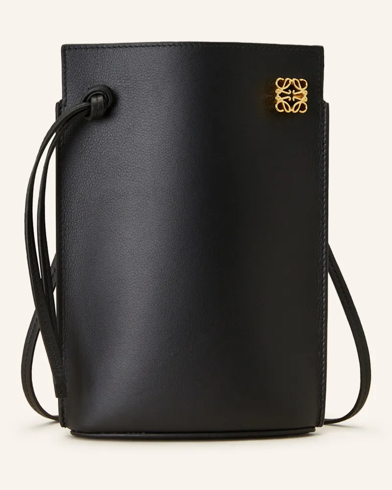 Loewe Umhängetasche Dice schwarz Schwarz