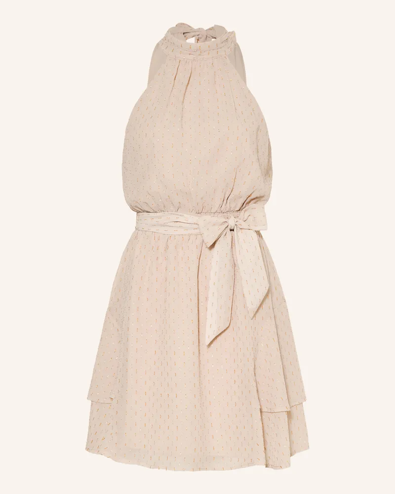 Guess Kleid Mit Glitzergarn beige Beige