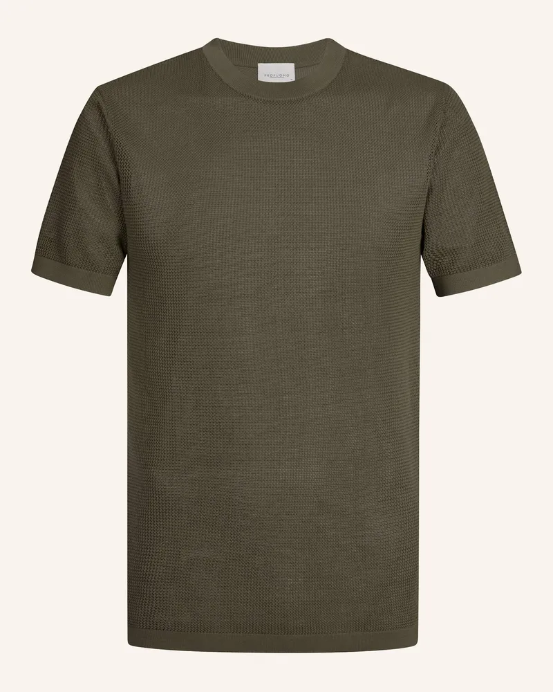 Profuomo T-Shirt braun Braun