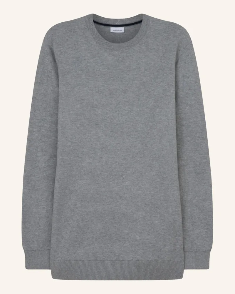 Seidensticker Pullover Regular Fit Grau