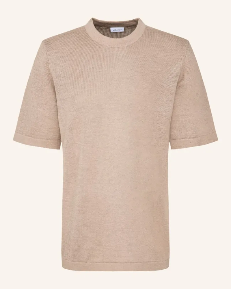 Seidensticker T-Shirt Regular Fit Beige