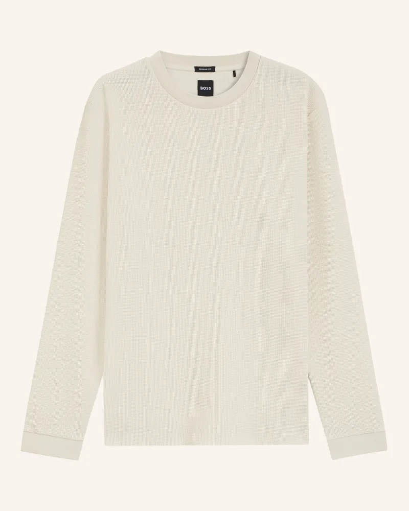 HUGO BOSS T-Shirt TALLEY 01_TI Regular Fit Weiss