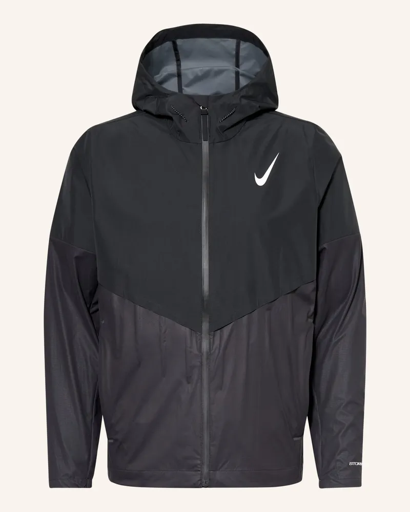 Nike Laufjacke Aeroswift schwarz Schwarz