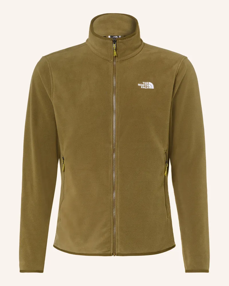The North Face Fleecejacke Glacier braun Khaki