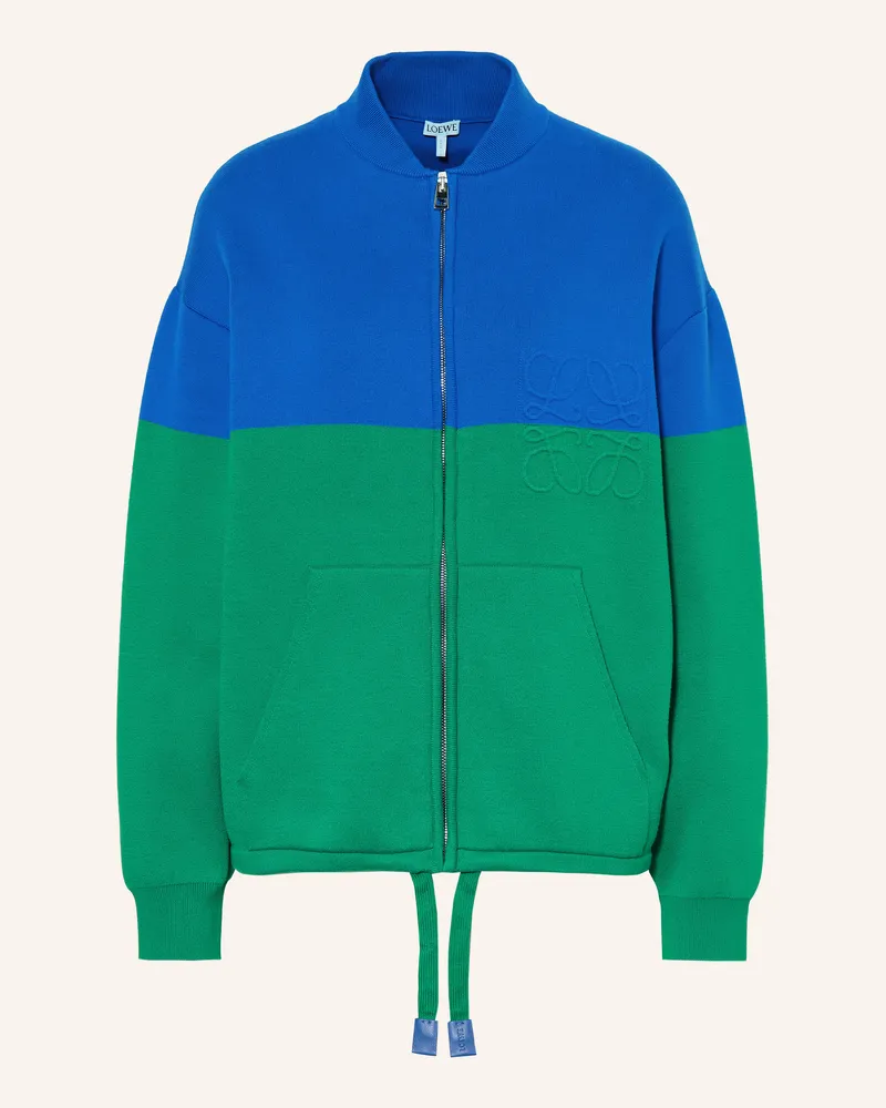 Loewe Strickjacke blau Blau